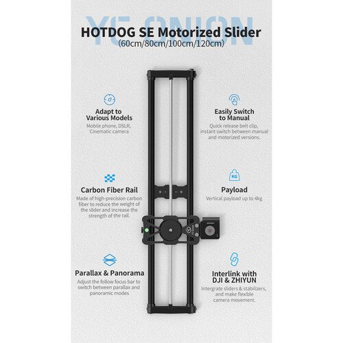 YC Onion Hot Dog SE Motorized Slider (47")