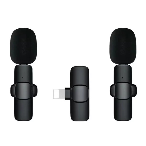 2-in-1 Wireless Lavalier Microphone