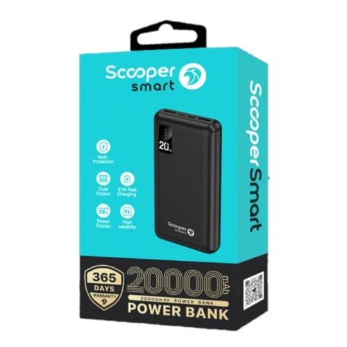 Scooper Smart SPB-012 Powerbank 20,000mAh
