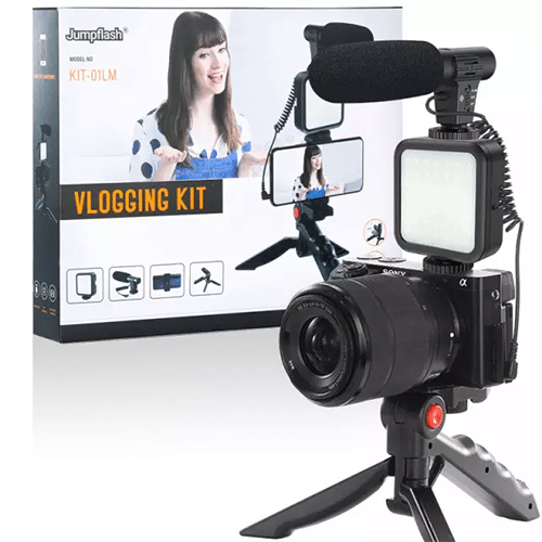New Professional Vlogging Video Shooting Kits with Mini Tripod