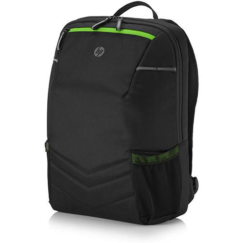 HP 17.3-inch Pavilion Gaming Backpack 300 (Black/Green) – 6EU56AA