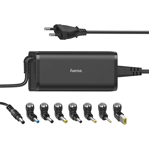 Hama 90W Universal Laptop/Notebook Charger – Black